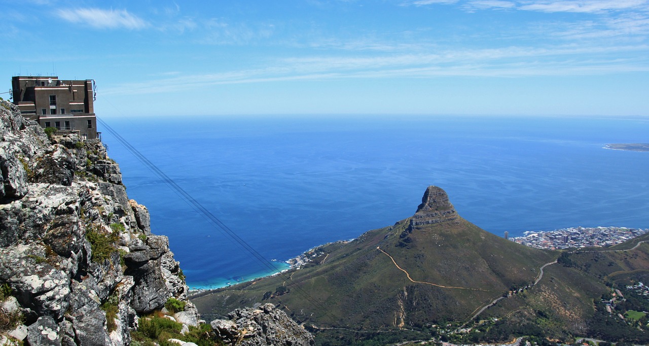 Table mountain et le funiculaire