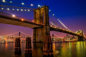 brooklyn bridge new york pont suspendu