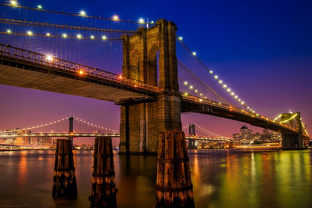 brooklyn bridge new york pont suspendu