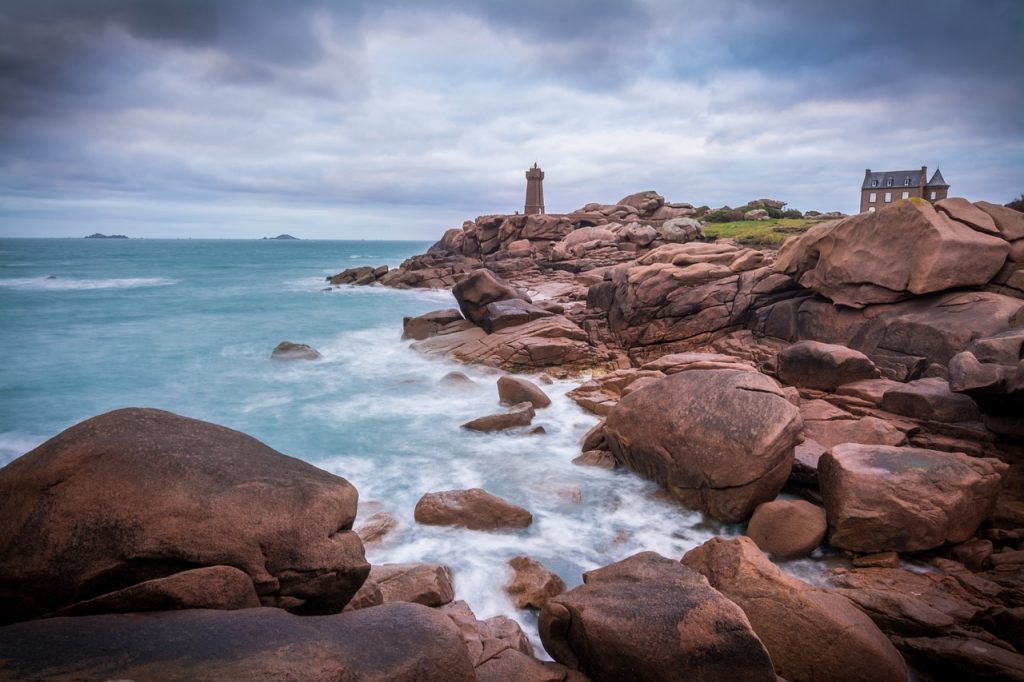 La côte rose en Bretagne