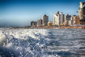 Tel Aviv au bord de la mer