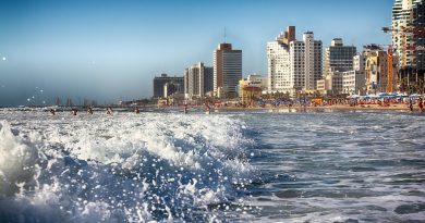 Tel Aviv au bord de la mer