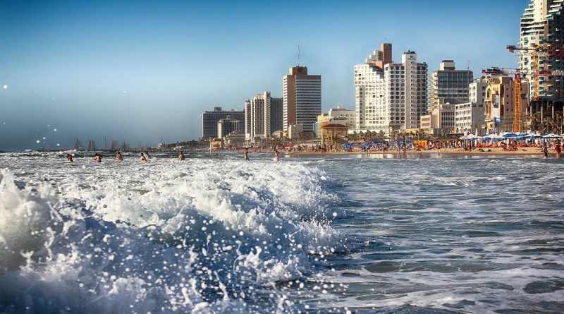 Tel Aviv au bord de la mer