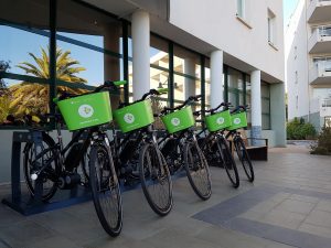 Les vélos électriques Appebike sur les bornes