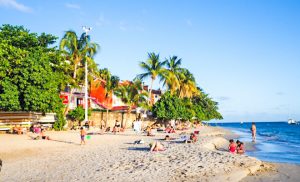 plage famille guadeloupe