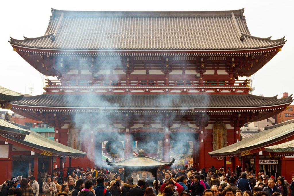 les temples de Tokyo