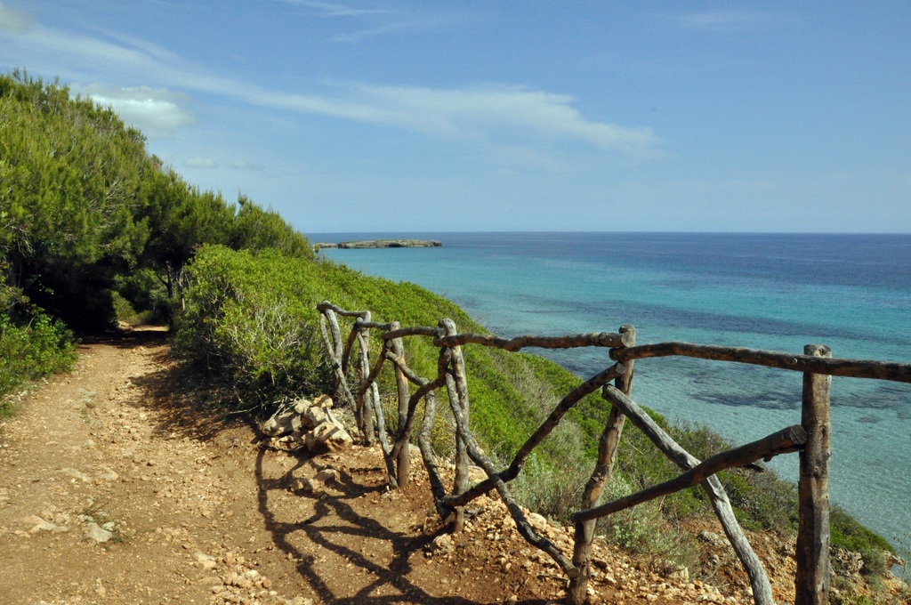 La côte sauvage de Minorque Baléares