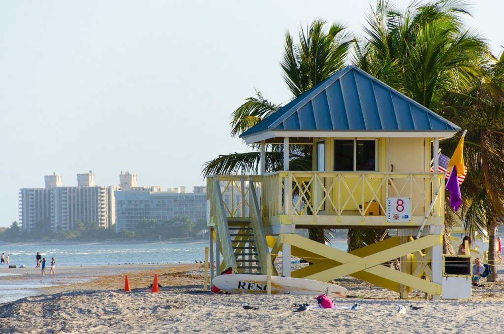 Les plages de Miami Beach