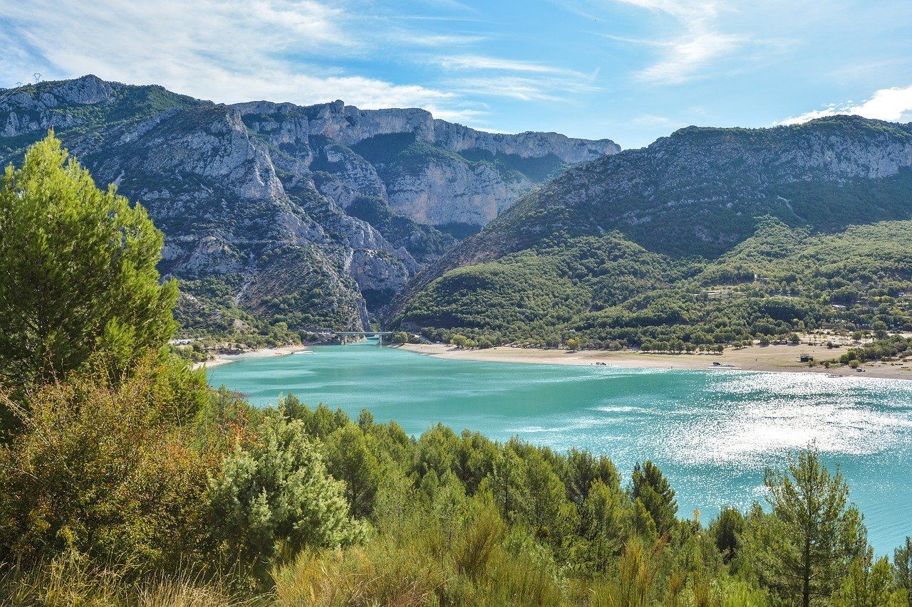 Lac de Sainte Croix dans le Verdon