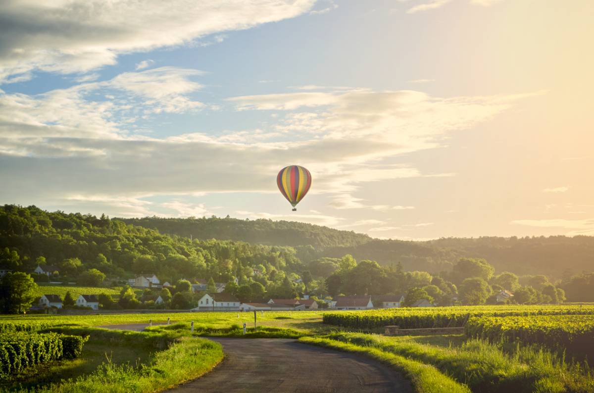 Vol en montgolfière