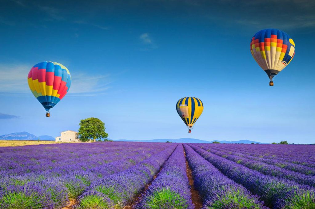 vol en montgolfière