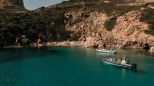 Promenade en mer en Corse