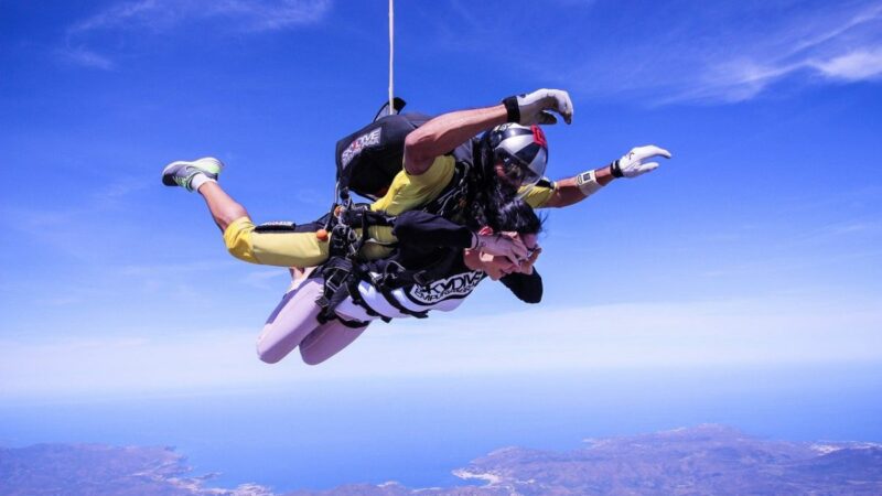 Où faire du parachute pendant les vacances en France ?