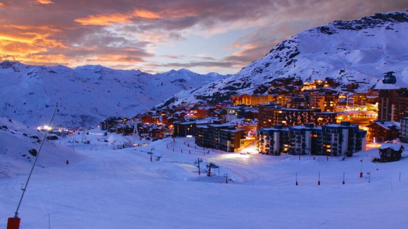 Ski dans les 3 Vallées : où séjourner ?