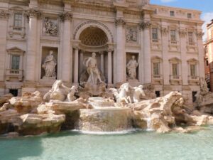 Rome La fontaine de Trevi