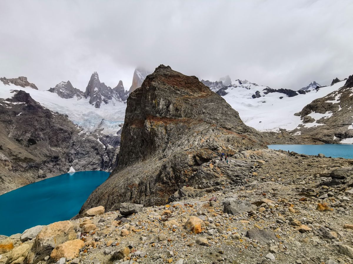 Trek lagune de los Tres Argentine