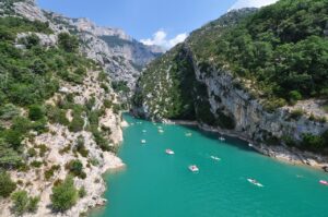 Les Gorges du Verdon en pédalo