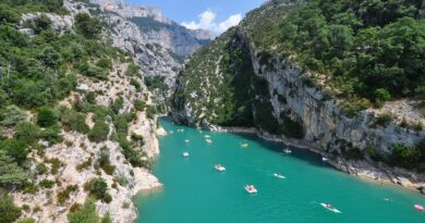 Les Gorges du Verdon en pédalo