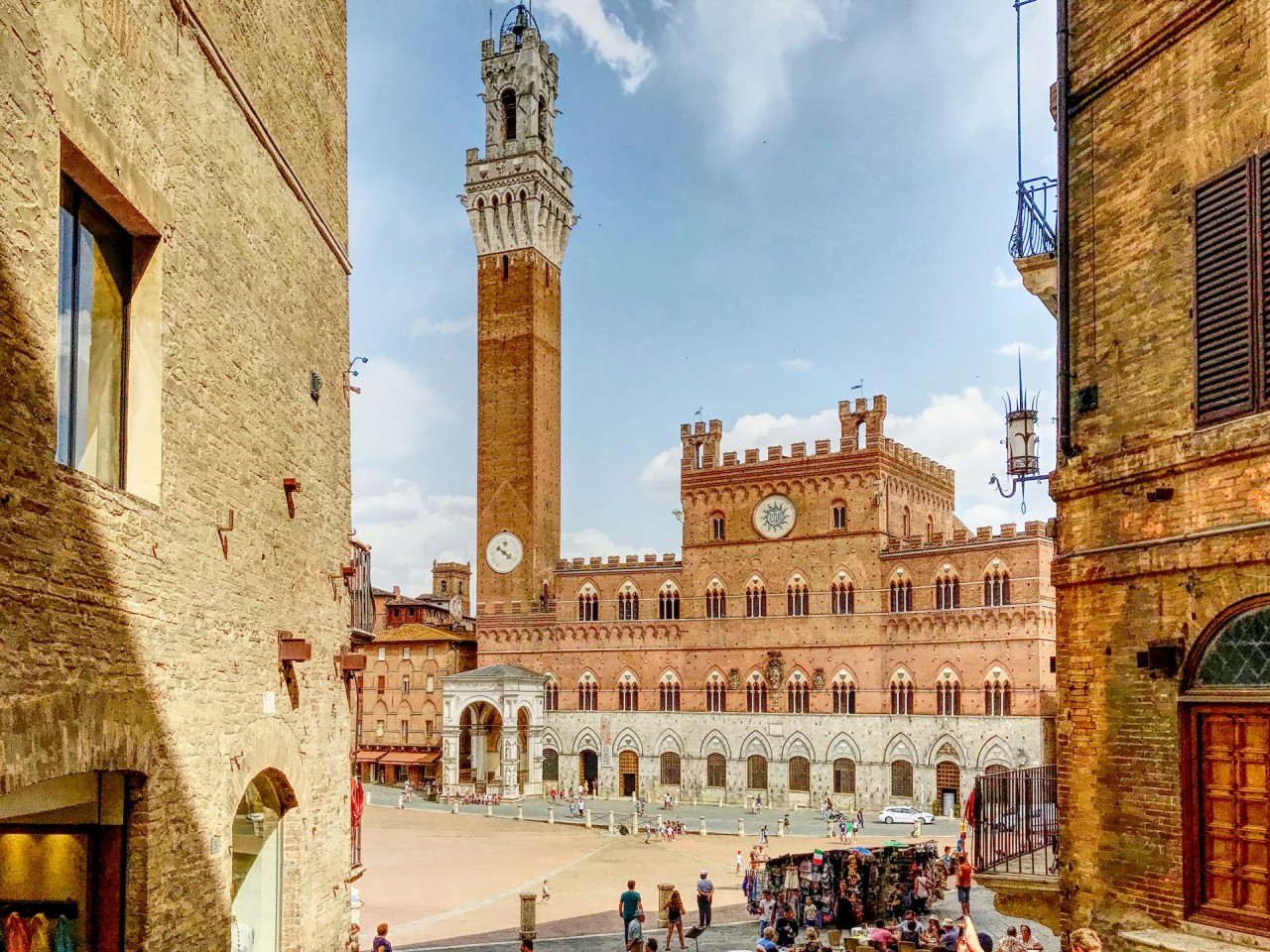 Piazza del Campo à Sienne