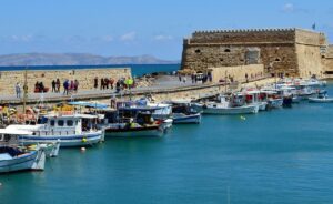 Quai et forteresse Héraklion