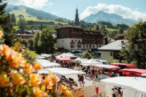 Le marché de La Clusaz