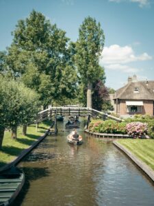 Giethoorn Canaux et maison