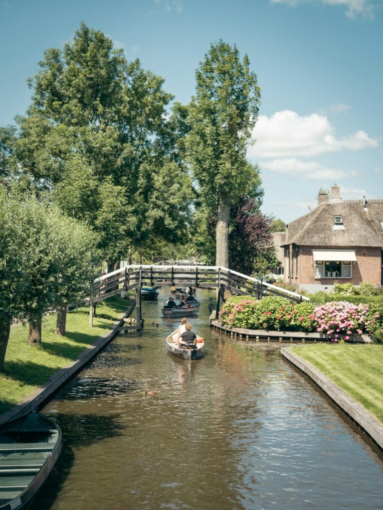 Giethoorn Canaux et maison