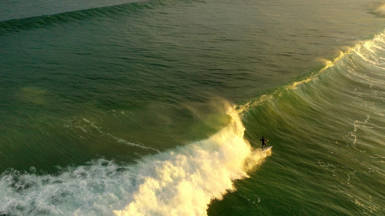 surfer à Zarautz