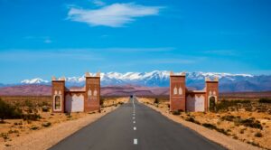 Ouled Yaaakoub, route Marrakech-Safi Maroc