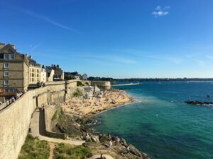 Baignade à Saint Malo