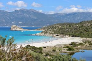 Plage du Lodu en Corse