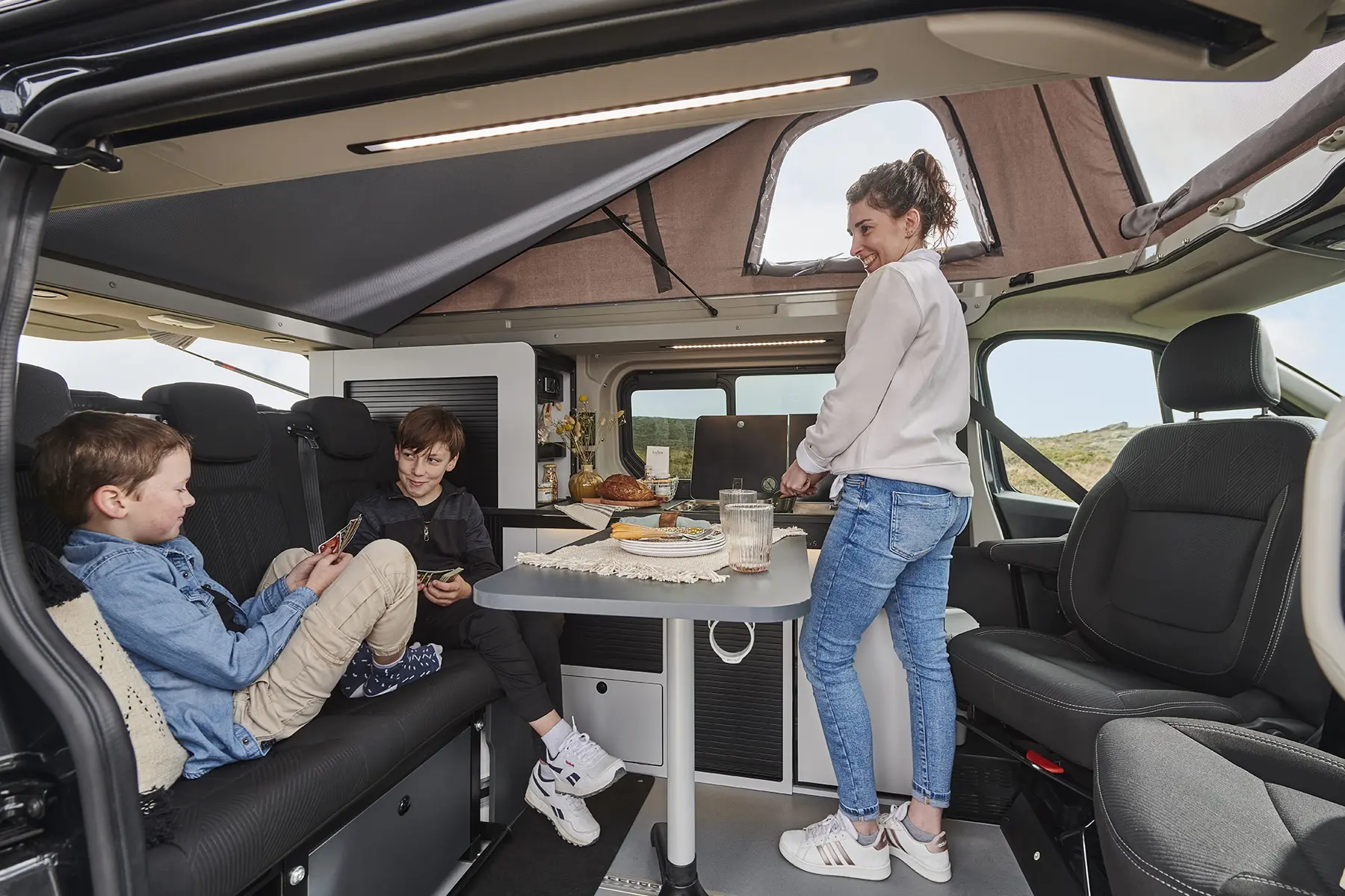 Vacances en van en famille