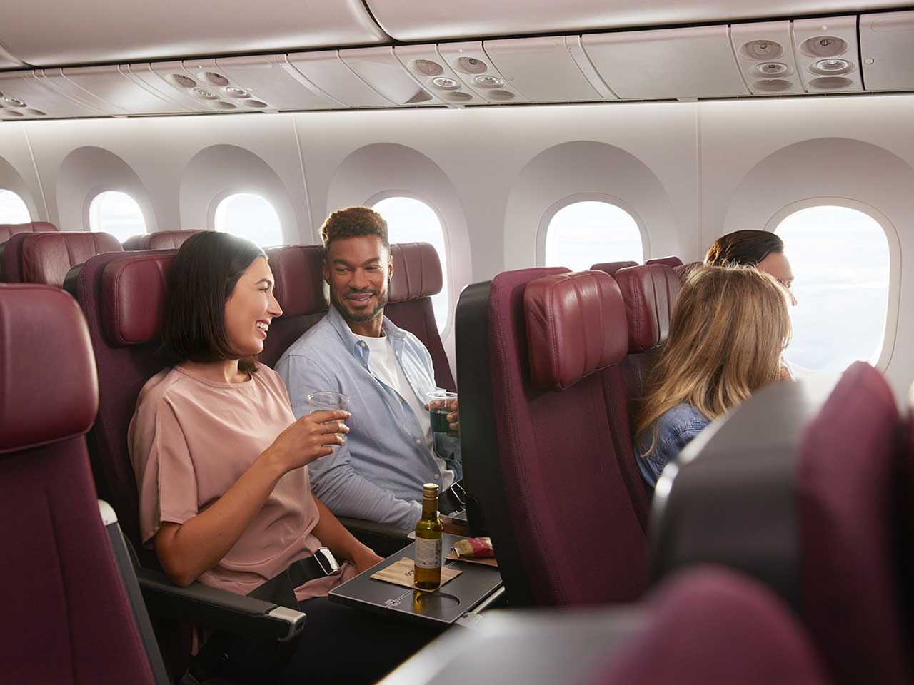intérieur vol qantas
