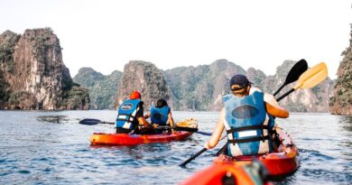 Activité touristique kayak Vietnam