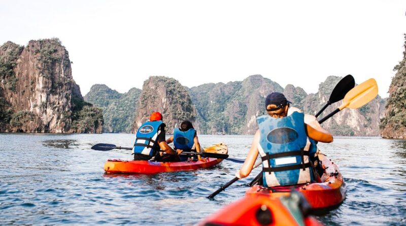 Activité touristique kayak Vietnam