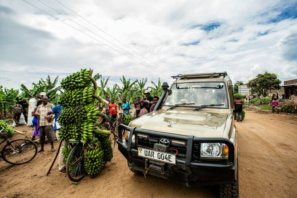 Déplacement en Ouganda en 4X4