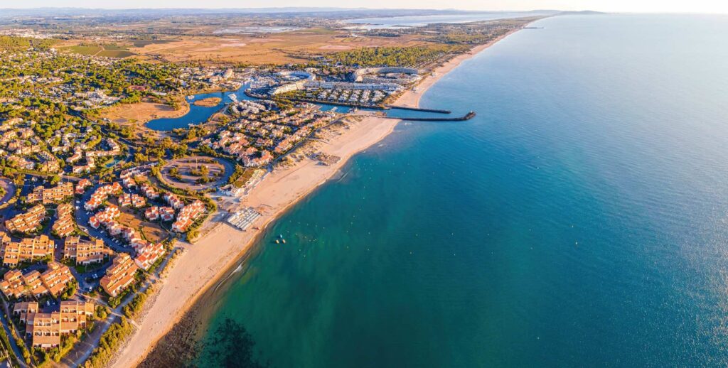 camping bord de mer dans l'Hérault à Vias plage