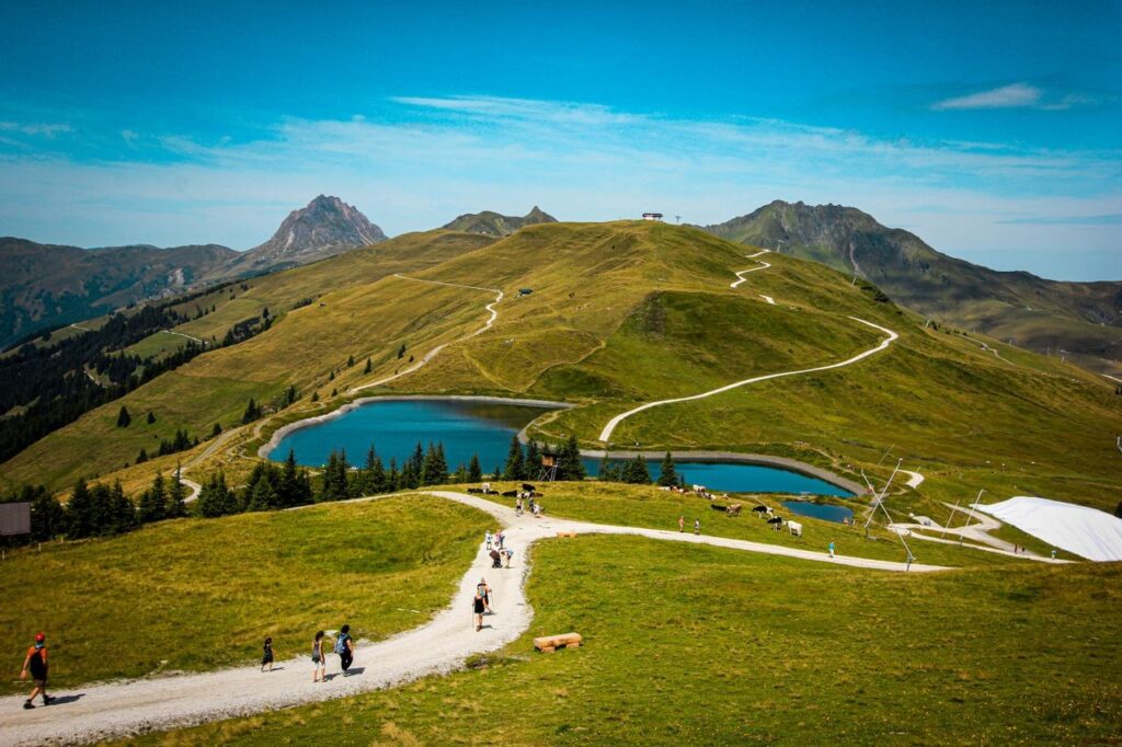 la montagne en été