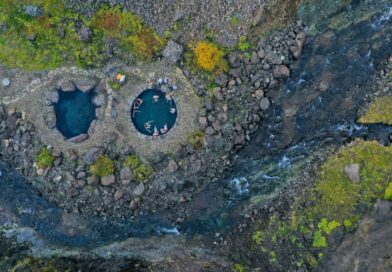 Bain chaud en Islande