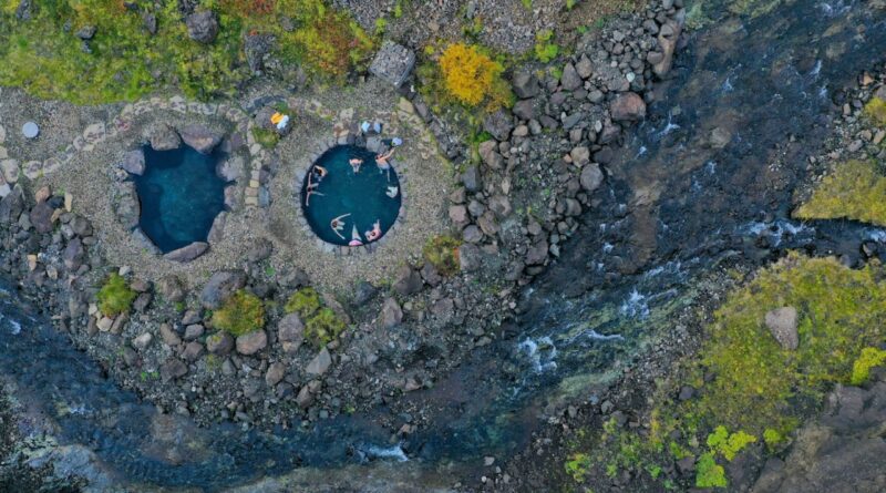 Bain chaud en Islande