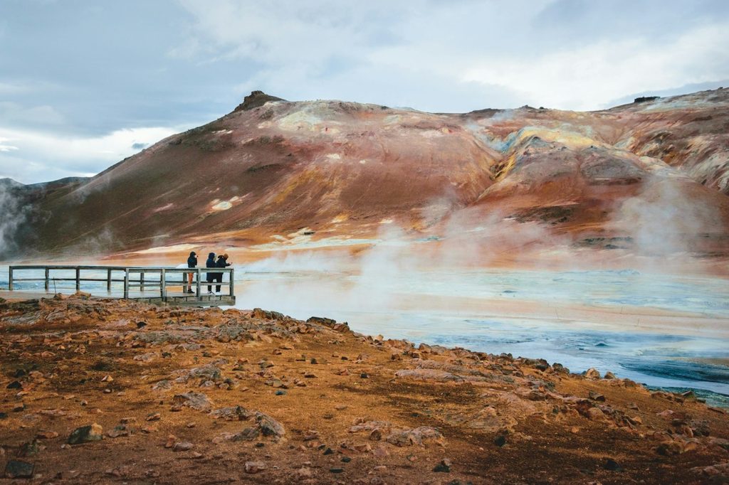 Earth Lagoon Myvatn