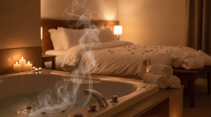 Comment préparer une nuit romantique mémorable dans un hôtel avec jacuzzi privé ?